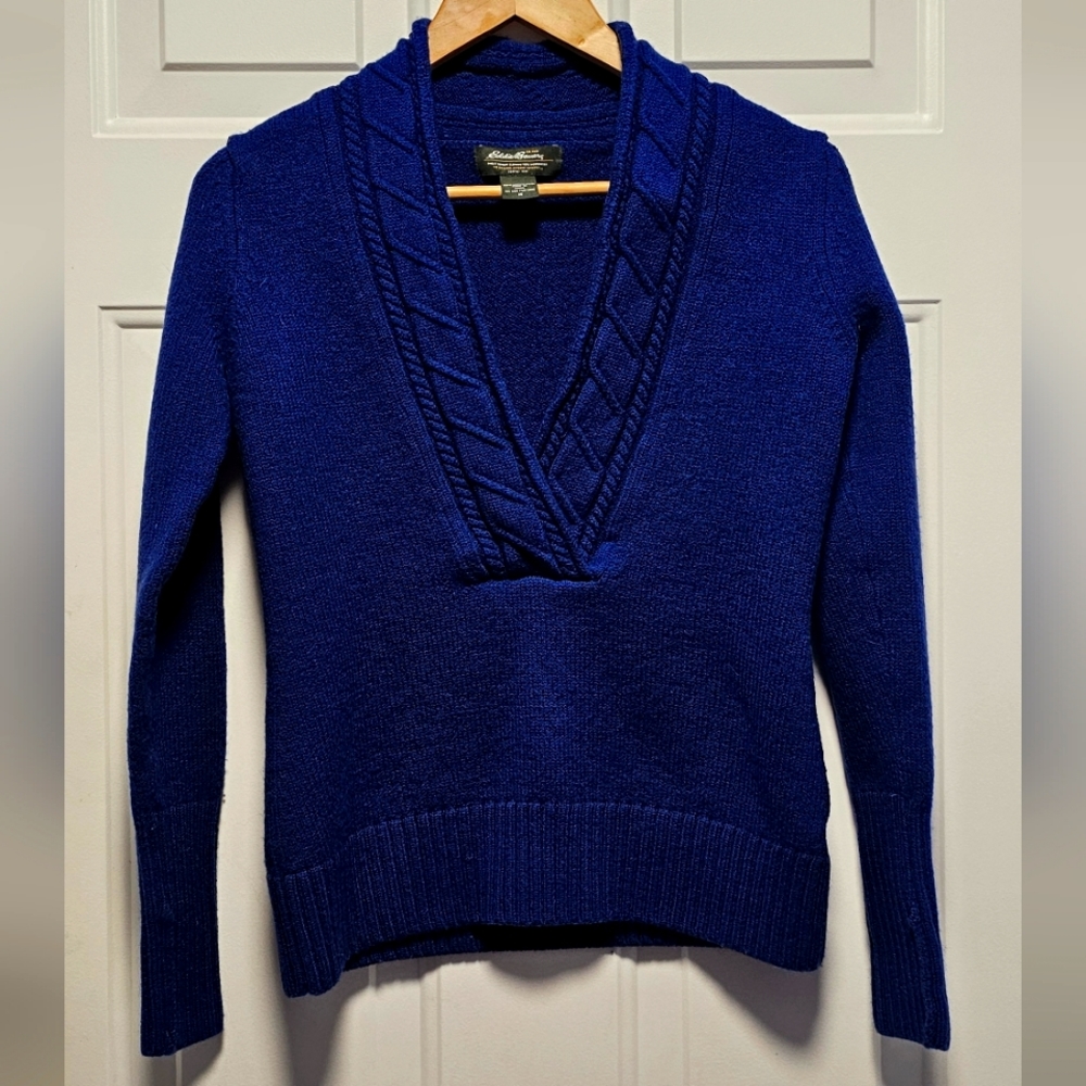 Eddie Bauer 100% merino wool